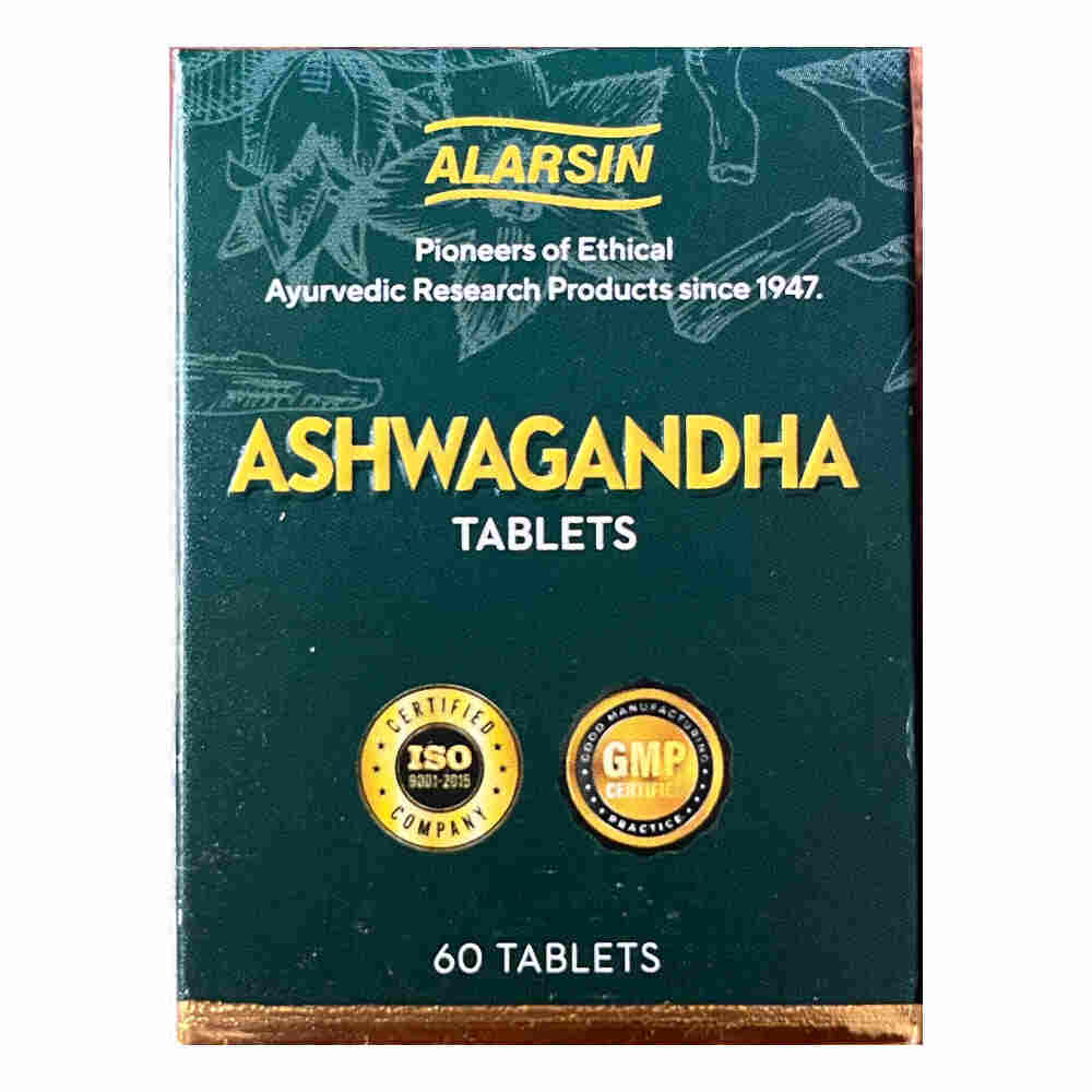 Alarsin Ashwagandha Tablets (60's)