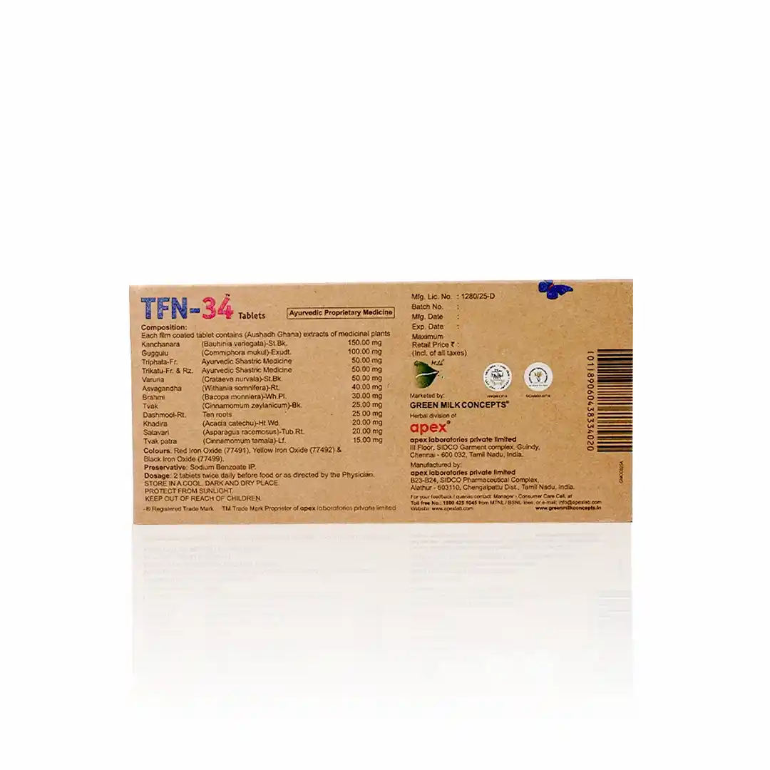 Apex TFN-34 Tablets (30Tabs) - Image 2
