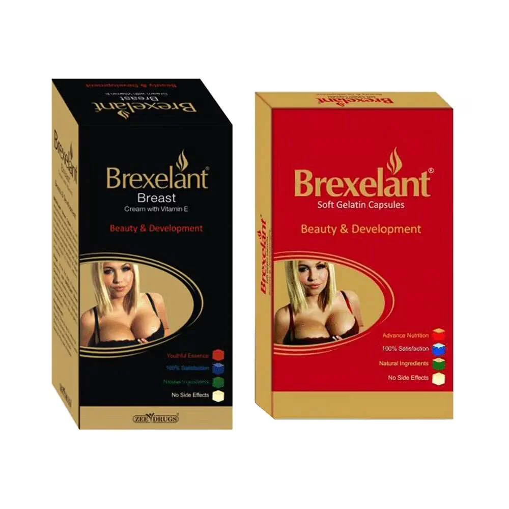 Brexelant Soft Gelatin Capsules Cream Combo Pack