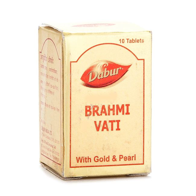 Dabur Brahmi Vati (Gold & Pearl) (10Tab)