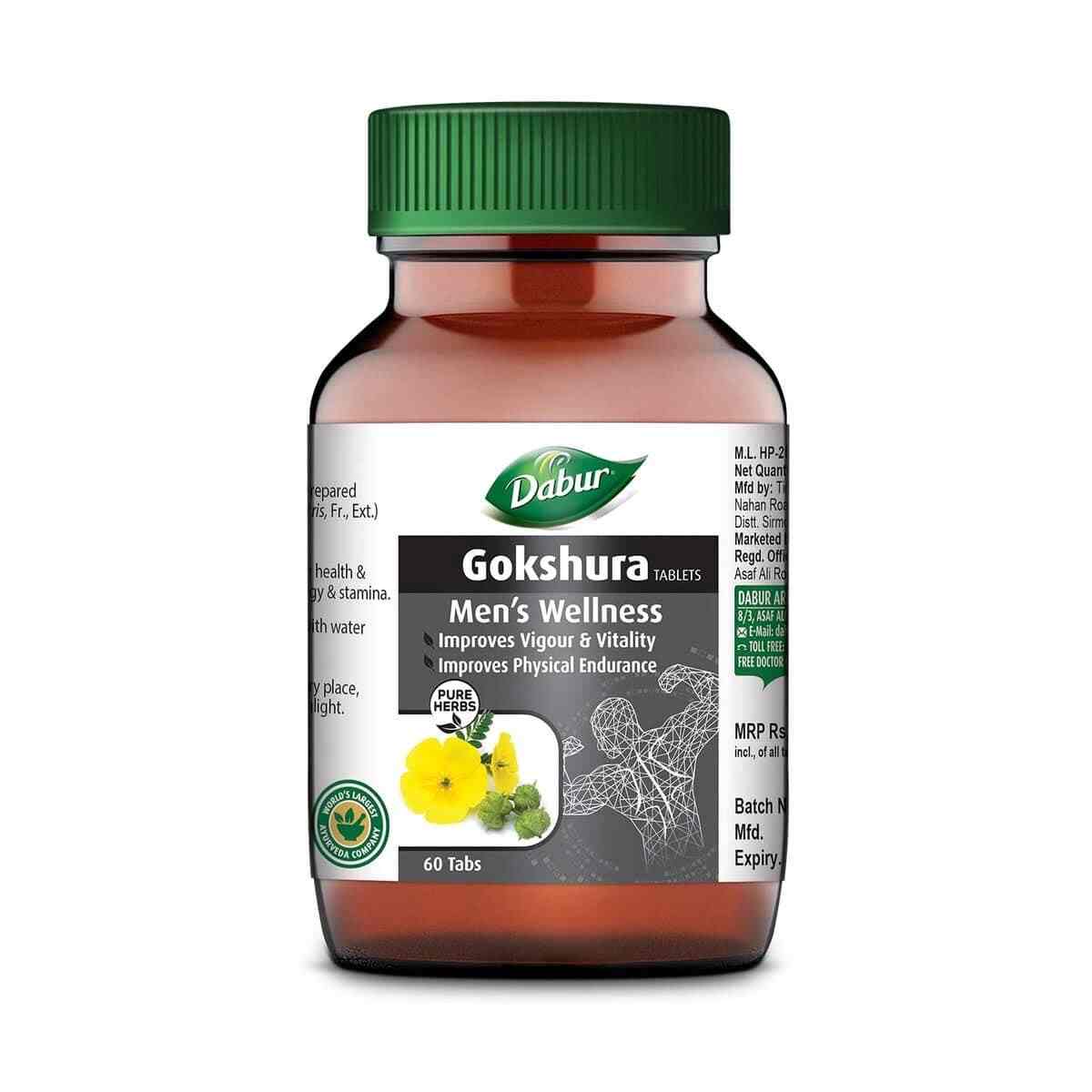 Dabur Gokshura Tablets (60Tabs)
