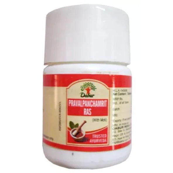 Dabur Praval Panchamrit Ras 20 tablet