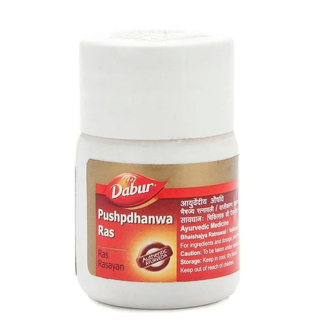 Dabur Pushpdhanwa Ras (40Tab) combo of 3 packs