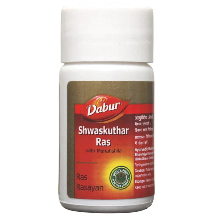 Dabur Shwaskuthar Ras (40Tab) combo of 5 packs