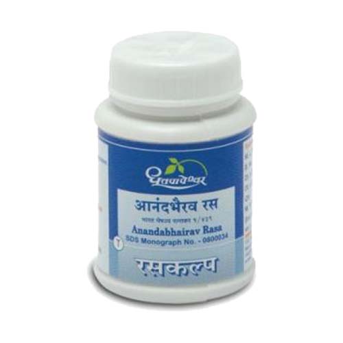 Dhootapapeshwar Anandabhairav Rasa (50Tab)
