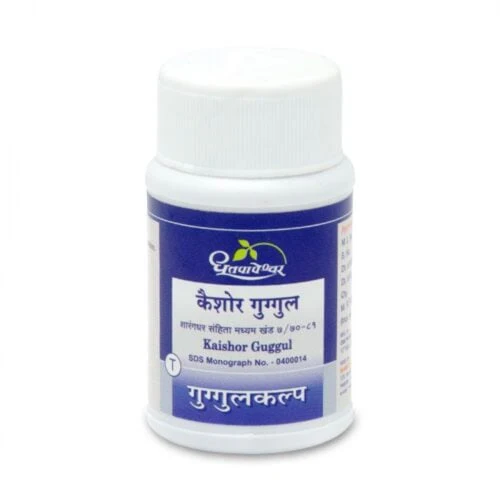 Dhootapapeshwar Kaishor Guggul (60Tab)