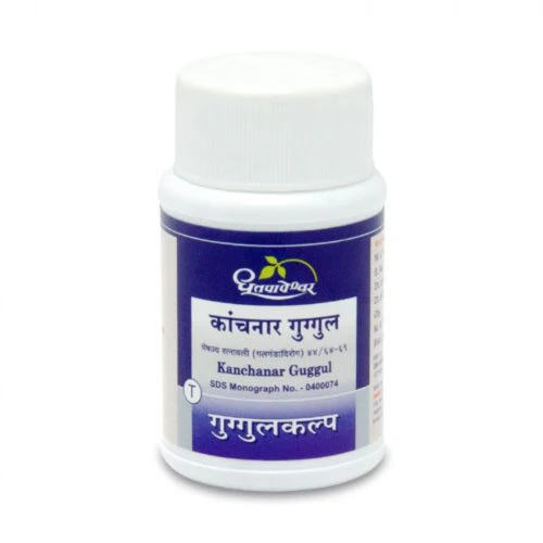 Dhootapapeshwar Kanchanar Guggulu (60Tab)