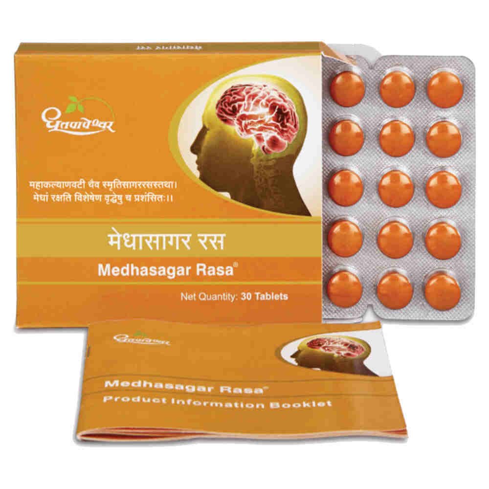 Dhootapapeshwar Medhasagar Ras (30Tab)