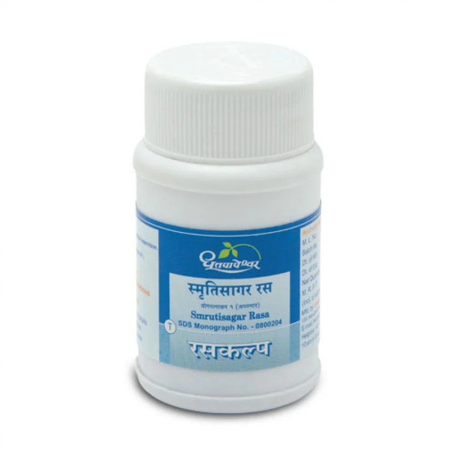 Dhootapapeshwar Smrutisagar Rasa (25Tab)