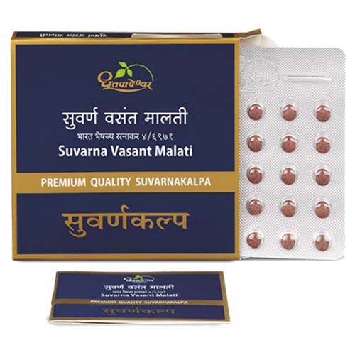 Dhootapapeshwar Suvarna Vasant Malati 10Tab (Premium Quality)