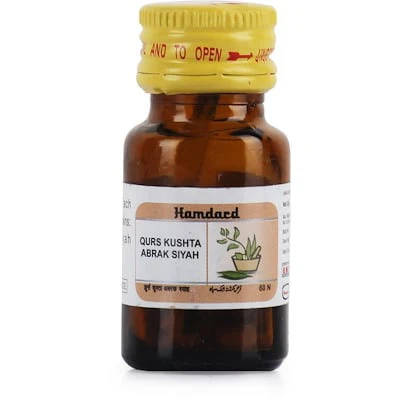 Hamdard Qurs Kushta Abrak Siyah 60 tablets