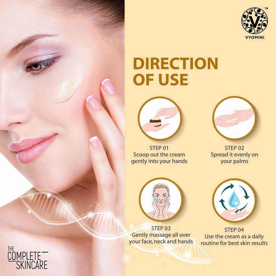 RCM Vyomini Moringa Face Cream (80Gm) - Image 3